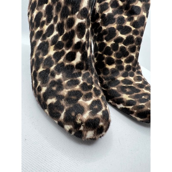 COPY - Longchamp Ponyhair Animal Print Ankle Boots - Picture 3 of 4